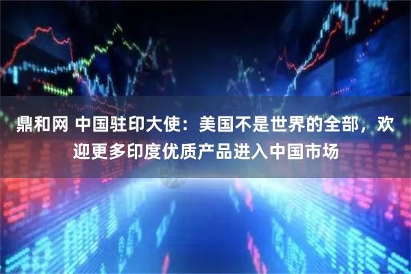 鼎和网 中国驻印大使：美国不是世界的全部，欢迎更多印度优质产品进入中国市场